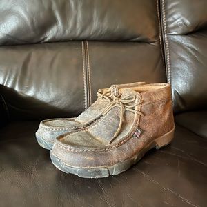 Justin steel toe work boot size‎ 8.5 men’s